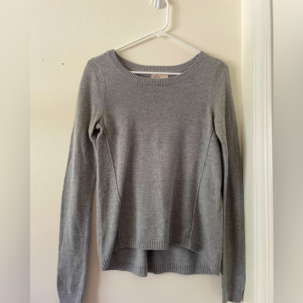 Grey Hollister sweater, size S